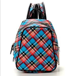 Vivienne Westwood Anglomania Blue Shuka Tartan